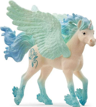 Figurë loje Schleich Bayala Stormy Unicorn Foal, për kalamaj 5–12 vjeç, shumëngjyrëshe