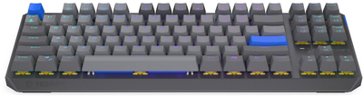 Tasirë mekanike Endorfy Thock V2 TKL Wireless, 87 taste, ARGB, gri