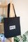 Çantë shopper BT21 Cotton, 11L, pambuk, e zezë