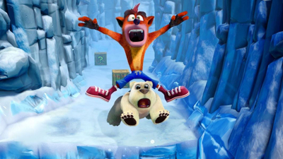 Игра Crash Bandicoot N. Sane Trilogy, PlayStation 4, колекција со 3 игри, шарена