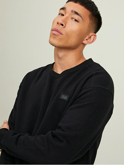 Duks Jack&Jones JCOCLASSIC Relaxed Fit 12216345 Black, M