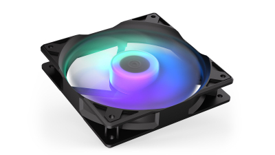 Ventilator për kasë kompjuteri ENDORFY Stratus 120 PWM ARGB, 12cm, 1400 RPM, i zi