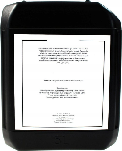 Pastrues universal Daniel Washington APC, 5L, profesional, i zi