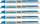 Set tehësh për sharre EPM S1122B, 225mm, 14TPI, për hekur, 5 copa