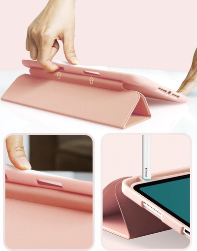 Mbrojtëse Tech-Protect për IPAD 10.2 2019, rozë
