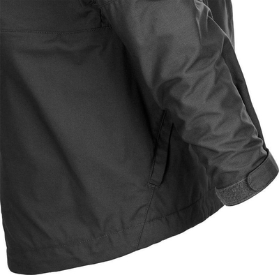 Xhaketë anorak Helikon-Tex Pilgrim për burra, bushcraft, X-Small, e zezë