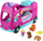 Lodër kamper Fisher-Price Little People Little Dream Camper, me drita edhe tinguj, me 2 figura, rozë