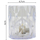 Dritë dekorative LED Nampook Mini, 6 cm, transparente