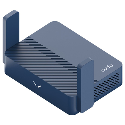 Router Wi‑Fi Cudy AX3000 TR3000, Wi‑Fi 6, 2.5G Ethernet, blu navy