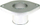 Adapter valvule Blow Off TurboWorks Greddy, 31mm, alumin, ngjyrë argjendi