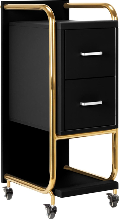 Asistent parukerie Gabbiano Only Gold me rrota, i zi me gold