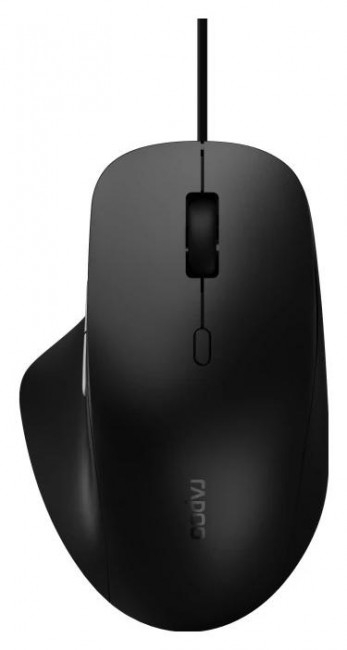 Maus Rapoo N500, me kabllo, 3600 DPI, i zi