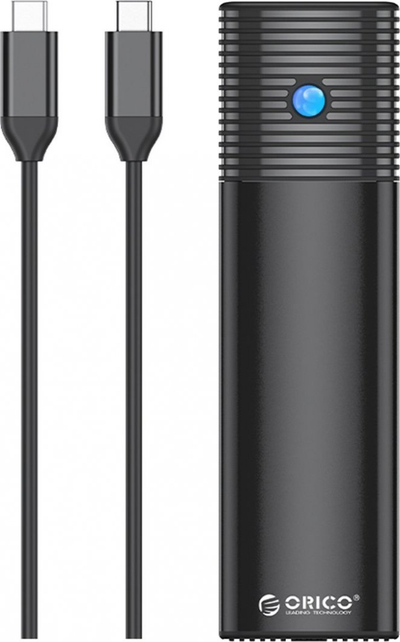 Kuti për SSD Orico M2 NVMe PWM2 G2 BK EP, USB C 10Gbps, alumini, e zezë