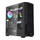 Kuti kompjuteri Darkflash DF2100, 4 ventilatorë ARGB, panel xhami, e zezë