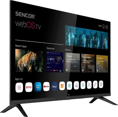 TV Sencor SLE 32S802TCSB, 32", HD Ready, Smart webOS, i zi