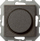 Dimmer rrotullues LIREGUS ISR-005-01, LED 3-100W, montim i fshehtë, i zi