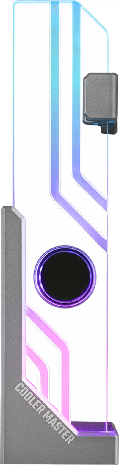 Држач за графичка картичка Cooler Master Atlas ARGB, калено стакло, ARGB осветлување, сив