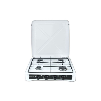 Skare me gaz Ravanson K-04T, 4 djegës, 5.45 kW, e bardhë
