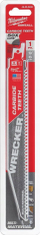 Teh sharre Milwaukee Wrecker 9", karbid, 6 TPI, i kuq