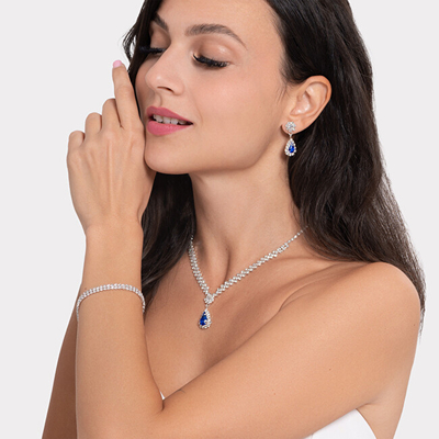 Set aksesorë për femra Troli sTO4592, të argjendtë