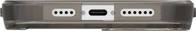 Mbështjellëse UAG Plyo për iPhone 14 Plus, 6.7\", MagSafe, transparente gri Grey Ash