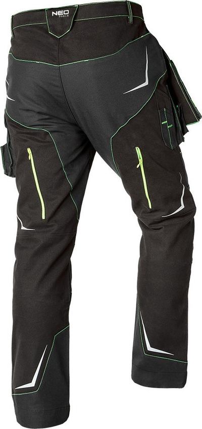 Pantallona pune Topex Premium Pro 81-234, madhësia XXL, gri