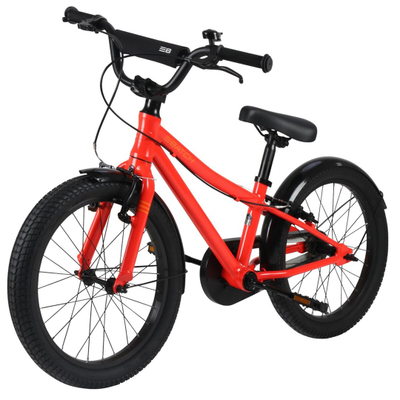 Biçikletë fëmijësh Batch Bicycles 20", alumini 6061, frenë pedale dhe dore, e zezë