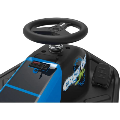 Електричен карт за деца Razor Crazy Cart Lithium, до 13 km/h, мотор Power Core, црно-син