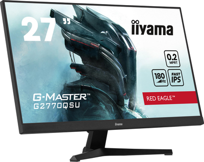 Гејминг монитор iiyama G-Master G2770QSU-B6 Red Eagle, 27", WQHD, црн