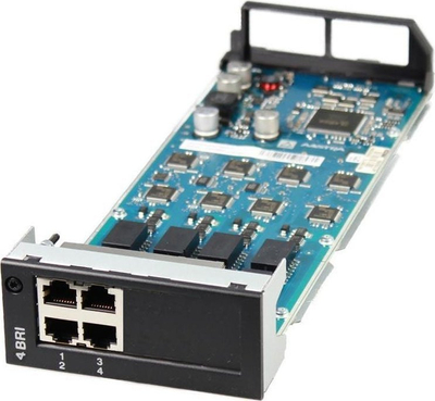 Modul zgjerimi telefoni Mitel 4BRI, 4 porta ISDN BRI, për Mitel 470, i zi