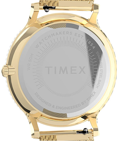 Orë për femra Timex Transcend TW2T74100, e artë