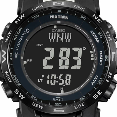 Orë për meshkuj Casio PROTREK,e zezë