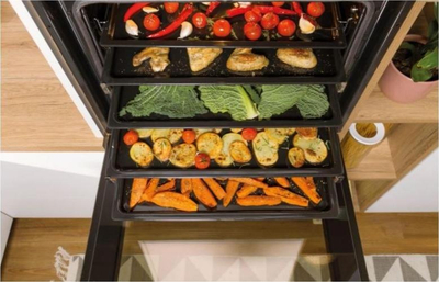 Furrë Gorenje BO6737E02BG, e zezë