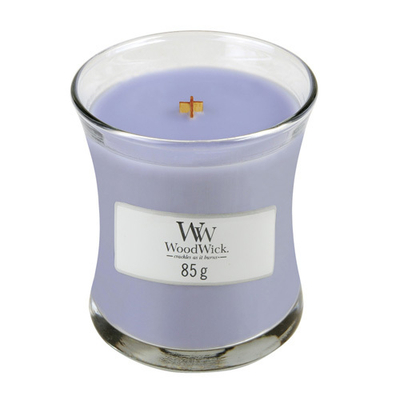 Qiri aromatik WoodWick Lavender Spa, 85 g