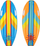 Bord noti Bestway Inflatable, 114x46cm, PVC, shumëngjyrësh