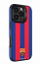 Mbrojtëse telefoni OCPC FC Barcelona, lëkurë PU, me stand, antirrëshqitëse