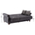Set dhome dite Milas HM3068.11, divan 2 vendesh dhe 3 vendesh, gri