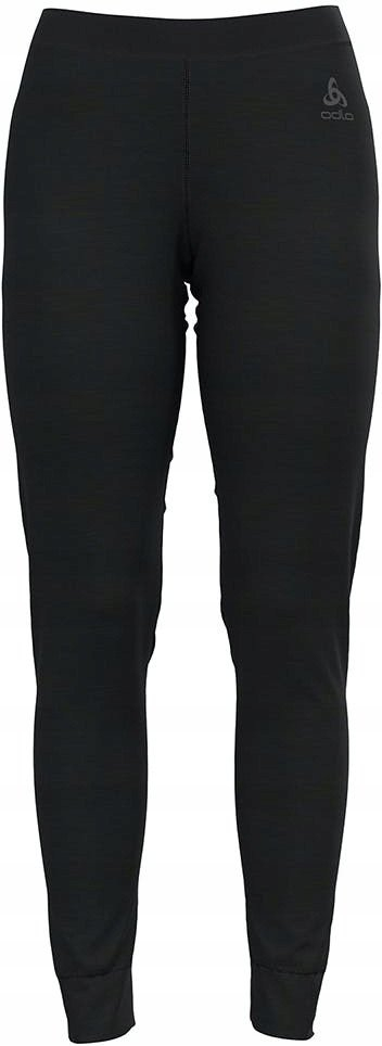 Pantallona termike ODLO BL Bottom Merino 200 për goca, lesh merino 100%, të zeza