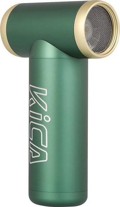 Fryrës portativ KiCA JetFan 2, shumëfunksional, bateri deri 4.5 orë, jeshil