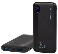 Power bank Blow PB10B, 10000mAh, 20W QC, e zezë