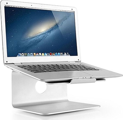 Mbajtëse laptopi Maclean MC-730, alumini, ergonomike, ngjyrë argjendi