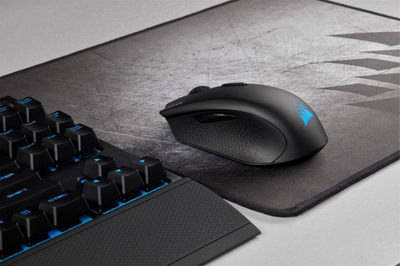 Mouse gaming Corsair HARPOON RGB Wireless, 10000 DPI, pa kabllo, i zi