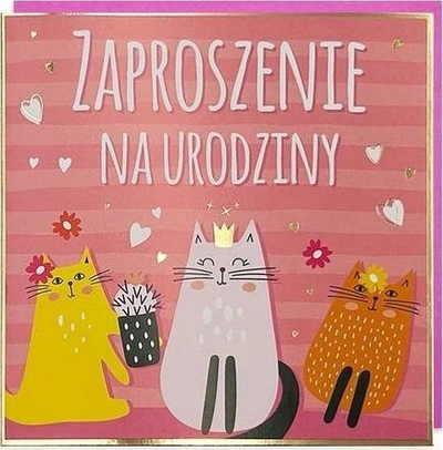 Покани за роденден Passion Moments Kukartka PMZ-101, сет 5 парчиња, сатенска хартија, бели