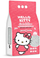 Хигиенски песок за мачки Hello Kitty Bentonite, агломерирачки, со мирис на бебешка пудра, 5L