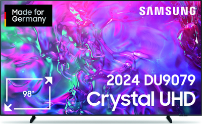 TV Samsung GU98DU9079U, 98", 4K UHD, Smart TV, i zi