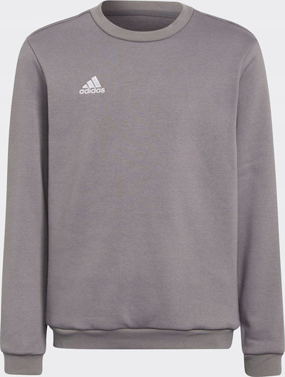Duksi Adidas Entrada 22 Jr H57477, pambuk poliester, për fëmijë, gri
