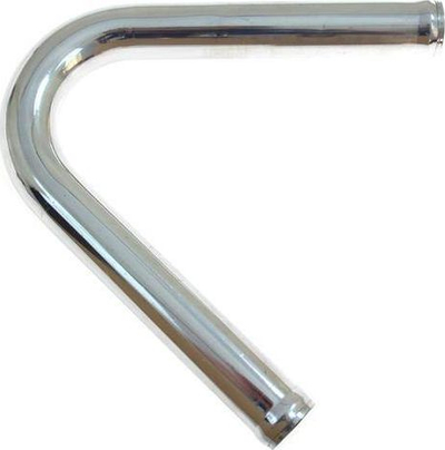 Tub alumini universal 135°, 28mm, 30cm, ngjyrë argjendi