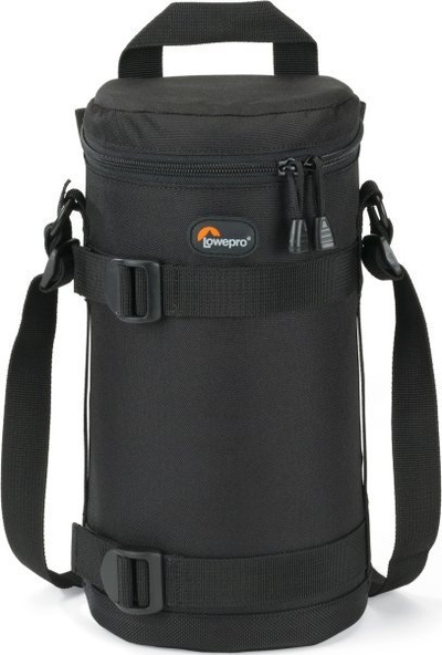 Kuti objektivi Lowepro Lens Case, 11 x 26 cm, që s’e ze uji, e zezë