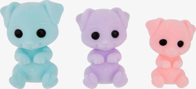 Set kreativ Martinex Fuzzikins Dozy Dogs, me qenushë për ngjyrosje