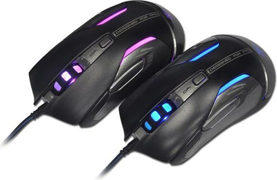 Mausi për lojëra E-Blue Auroza FPS, 8200 DPI, RGB, i zi